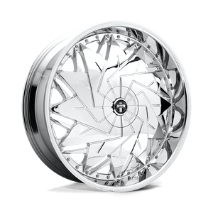 DUB 1PC S235 DAZR BLANK 26X9 +33 CHROME PLATED