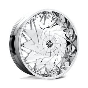 DUB 1PC S235 DAZR 5X115/5X120 26X9 +15 CHROME PLATED