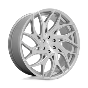DUB 1PC S261 G.O.A.T. 6X139.7 26X10 +25 SILVER BRUSHED FACE