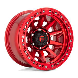Fuel 1PC D113 COVERT BEADLOCK 5X127 17X9 -38 CANDY RED