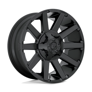 Fuel 1PC D437 CONTRA 8X170 20X10 -18 SATIN BLACK