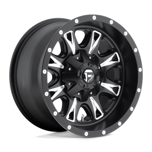 Fuel 1PC D513 THROTTLE 5X139.7/5X150 18X9 +1 MATTE BLACK MILLED