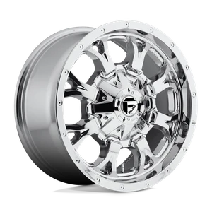 Fuel 1PC D516 KRANK 8X165.1 17X9 +1 CHROME PLATED