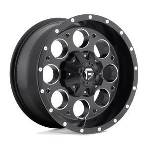 Fuel 1PC D525 REVOLVER 5X139.7/5X150 20X9 +1 MATTE BLACK MILLED