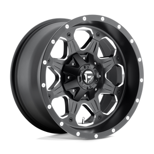 Fuel 1PC D534 BOOST 6X135/6X139.7 18X9 +20 MATTE BLACK MILLED
