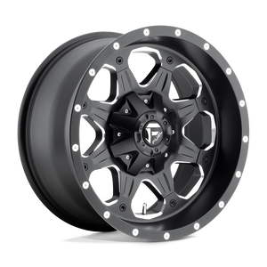 Fuel 1PC D534 BOOST 6X114.3/6X120 20X9 +32 MATTE BLACK MILLED
