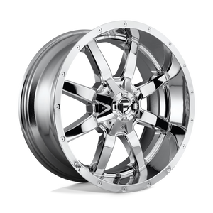 Fuel 1PC D536 MAVERICK 8X180 22X10 +10 CHROME PLATED