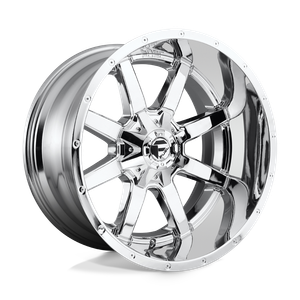 Fuel 1PC D536 MAVERICK 8X180 22X12 -44 CHROME PLATED