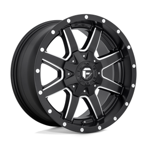 Fuel 1PC D538 MAVERICK 8X165.1 17X6.5 -140 MATTE BLACK MILLED