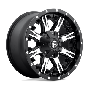 Fuel 1PC D541 NUTZ 5X139.7/5X150 20X10 -12 MATTE BLACK MACHINED