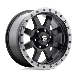 Fuel 1PC D551 TROPHY 5X139.7 20X9 -12 MATTE BLACK GUN METAL RING