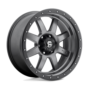 Fuel 1PC D552 TROPHY 6X135 20X9 +1 MATTE GUN METAL BLACK BEAD RING