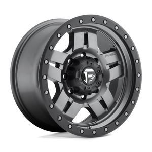 Fuel 1PC D558 ANZA 8X170 20X9 +1 MATTE GUN METAL BLACK BEAD RING