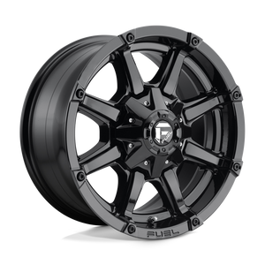 Fuel 1PC D575 COUPLER 5X114.3/5X127 17X9 -12 GLOSS BLACK