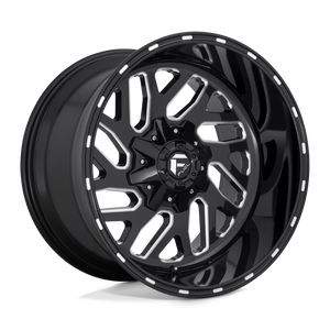 Fuel 1PC D581 TRITON 6X135/6X139.7 22X10 -18 GLOSS BLACK MILLED