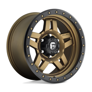 Fuel 1PC D583 ANZA 6X139.7 18X9 +20 MATTE BRONZE BLACK BEAD RING