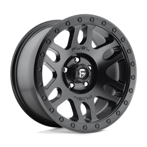 Fuel 1PC D584 RECOIL 6X139.7 17X8.5 -6 MATTE BLACK