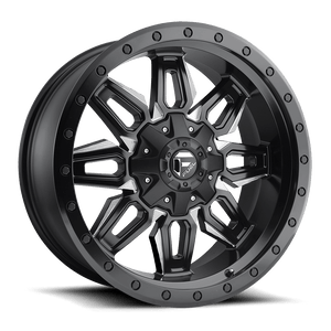 Fuel 1PC D591 NEUTRON 5X139.7/5X150 20X9 +20 MATTE BLACK MILLED