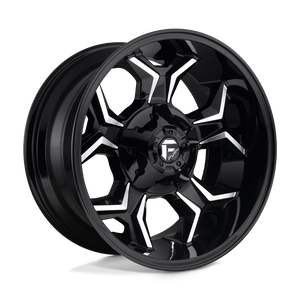 Fuel 1PC D606 AVENGER 5X139.7/5X150 20X10 -18 GLOSS BLACK MILLED