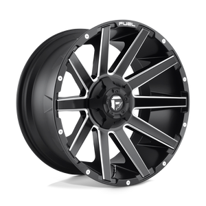 Fuel 1PC D616 CONTRA 8X170 20X10 -18 MATTE BLACK MILLED
