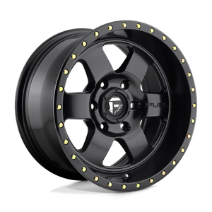 Fuel 1PC D618 PODIUM 8X165.1 20X9 +1 MATTE BLACK