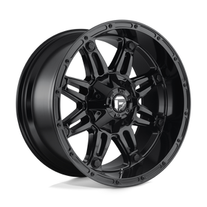 Fuel 1PC D625 HOSTAGE 5X114.3/5X127 17X9 -12 GLOSS BLACK