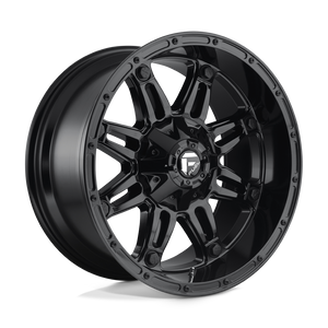 Fuel 1PC D625 HOSTAGE 6X135/6X139.7 20X10 -24 GLOSS BLACK