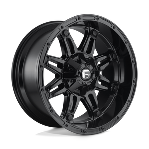 Fuel 1PC D625 HOSTAGE 6X135/6X139.7 20X12 -44 GLOSS BLACK