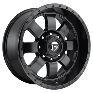 Fuel 1PC D628 BAJA 6X139.7 20X9 +1 MATTE GUN METAL BLACK LIP