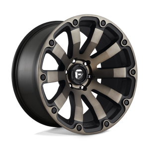 Fuel 1PC D636 DIESEL 6X135 20X9 +1 MATTE BLACK DOUBLE DARK TINT