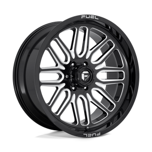 Fuel 1PC D662 IGNITE 8X165.1 20X10 -18 GLOSS BLACK MILLED