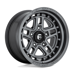 Fuel 1PC D668 NITRO 5X127 17X9 -12 MATTE GUN METAL