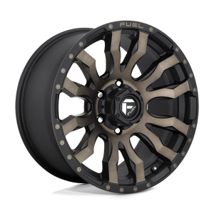 Fuel 1PC D674 BLITZ 8X170 20X9 +20 MATTE BLACK DOUBLE DARK TINT