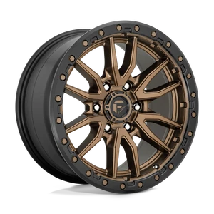 Fuel 1PC D681 REBEL 5X127 18X9 +1 MATTE BRONZE BLACK BEAD RING