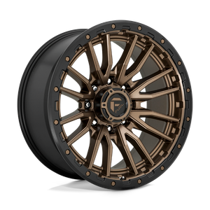 Fuel 1PC D681 REBEL 8X170 22X10 -18 MATTE BRONZE BLACK BEAD RING