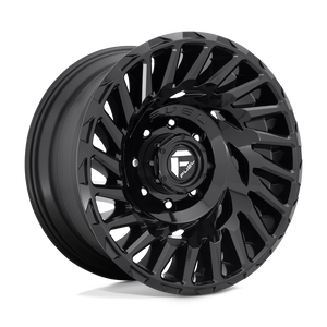 Fuel 1PC D682 CYCLONE 5X127 18X9 -12 GLOSS BLACK