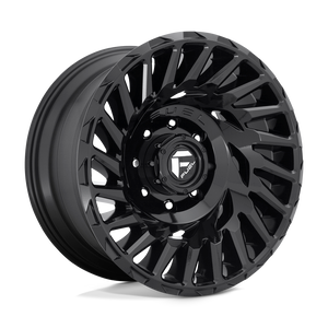 Fuel 1PC D682 CYCLONE 8X170 20X10 -18 GLOSS BLACK