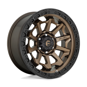 Fuel 1PC D696 COVERT 5X150 17X9 -12 MATTE BRONZE BLACK BEAD RING