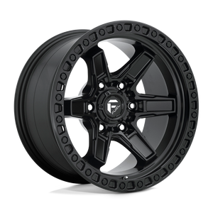Fuel 1PC D697 KICKER 6X135 17X9 +1 MATTE BLACK