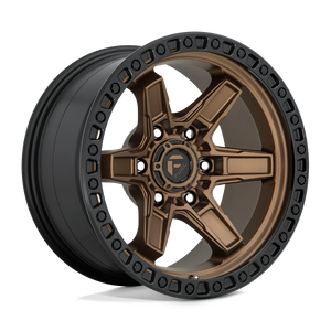 Fuel 1PC D699 KICKER 5X150 18X9 +1 MATTE BRONZE BLACK BEAD RING