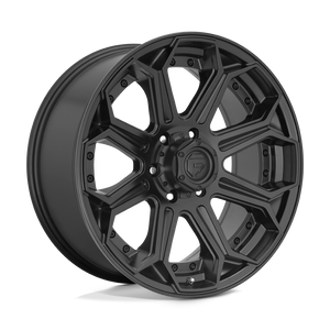 Fuel 1PC D706 SIEGE 6X139.7 22X12 -44 MATTE BLACK