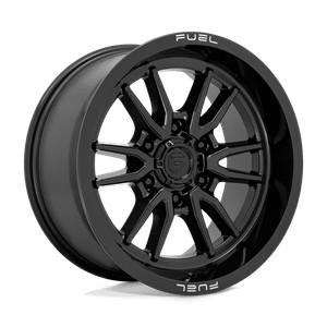 Fuel 1PC D760 CLASH 6X139.7 18X9 +1 GLOSS BLACK