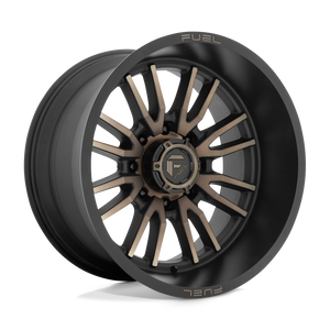 Fuel 1PC D762 CLASH 8X170 22X12 -44 MATTE BLACK DOUBLE DARK TINT