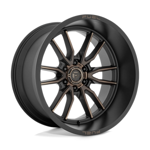 Fuel 1PC D762 CLASH 6X135 22X12 -44 MATTE BLACK DOUBLE DARK TINT