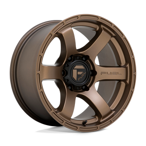 Fuel 1PC D768 RUSH 6X139.7 18X9 +1 MATTE BRONZE