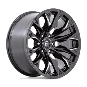 Fuel 1PC D803 FLAME 8X165.1 20X9 +1 GLOSS BLACK MILLED