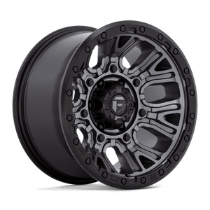 Fuel 1PC D825 TRACTION 5X127 17X9 +1 MATTE GUNMETAL WITH BLACK RING