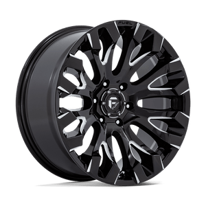 Fuel 1PC D828 QUAKE 6X135 20X9 +1 GLOSS BLACK MILLED