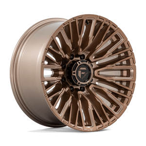 Fuel 1PC D850 REBAR 8X180 20X10 -18 PLATINUM BRONZE MILLED