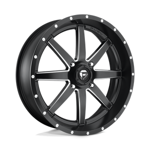Fuel UTV D538 MAVERICK 4X137 22X7 +13 MATTE BLACK MILLED